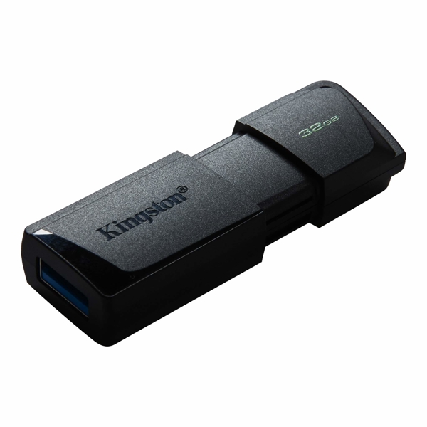 USB ფლეშ მეხსიერება Kingston DTXM/32GB, 32GB, USB 3.2, Black