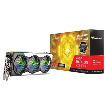 ვიდეო დაფა Sapphire Gaming Nitro+Radeon RX6900 XT SE, 16GB, 256bit, HDMI, DP, Black/Silver