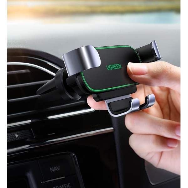 მობილურის დამჭერი UGREEN LP319 (80872) Air Vent Gravity Phone Mount, Black