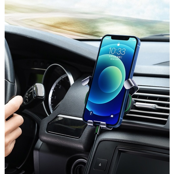 მობილურის დამჭერი UGREEN LP319 (80872) Air Vent Gravity Phone Mount, Black