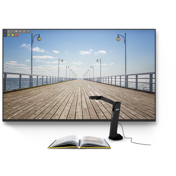 ვიდეო სკანერი Aver M11-8MV, FHD, HDMI, VGA, USB, Document Camera, Black