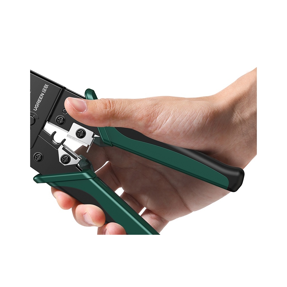 ჯეკმეიკერი UGREEN NW136 (70683) Crimping Tool, Black/Green