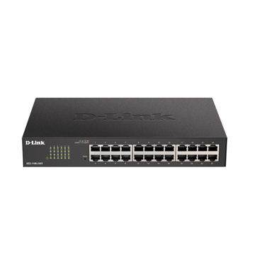 სვიჩი D-Link DGS-1100- 24V2/A1A, 24-Port Gigabit, Switch, Black