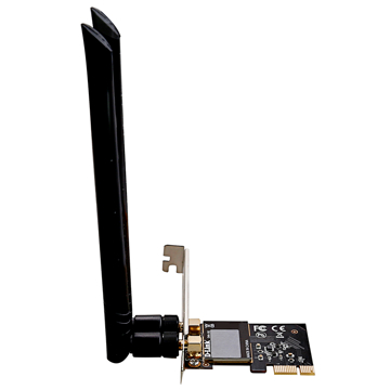 Wi-Fi ადაპტერი D-Link DWA- 582/RU/10/B1A, 2.4GHz/5GHz, Network Adapter, Black