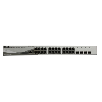 სვიჩი D-Link DGS-1210- 28/ME/A2B, 24-Port Gigabit, Switch, Black