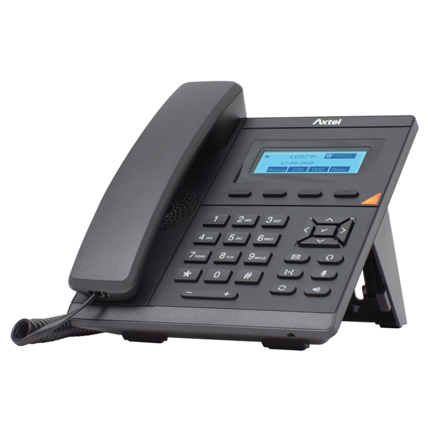 IP ტელეფონი Axtel AX-200, IP Phone, PoE, 1 SIP, Black