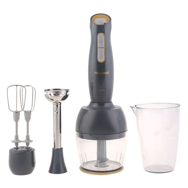 ხელის ბლენდერი Homend 1962H 1000W, 800ML, Blender, Anthracite Gold