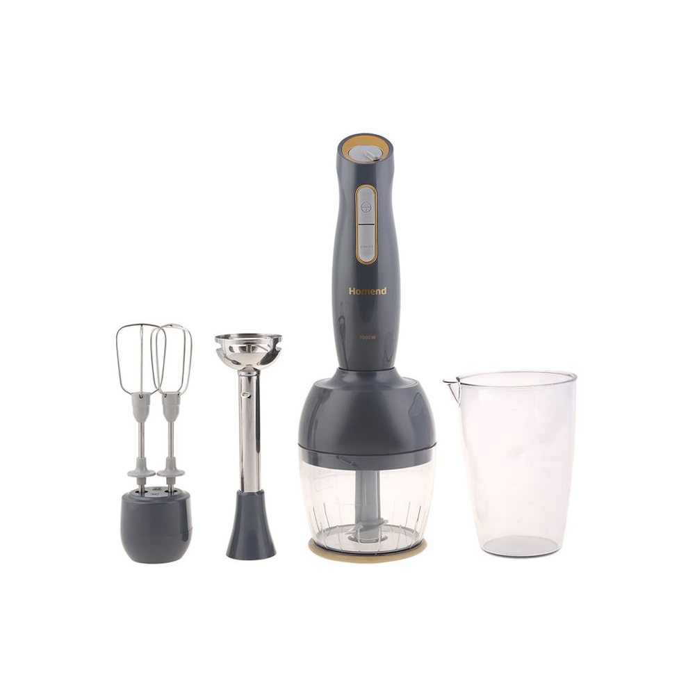 ხელის ბლენდერი Homend 1962H 1000W, 0.8L, Hand Blender, Anthracite Gold