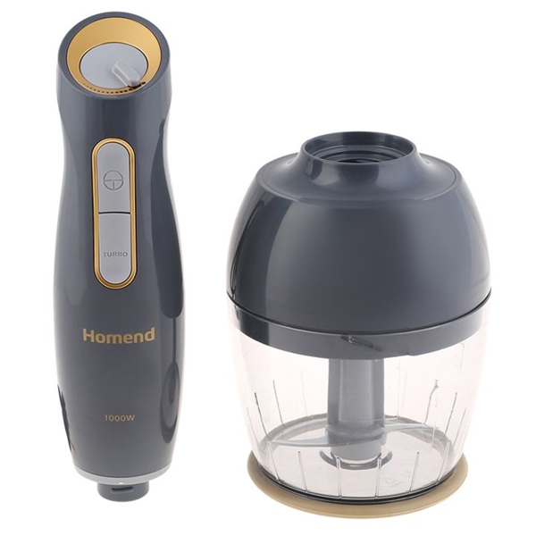 ხელის ბლენდერი Homend 1962H 1000W, 800ML, Blender, Anthracite Gold