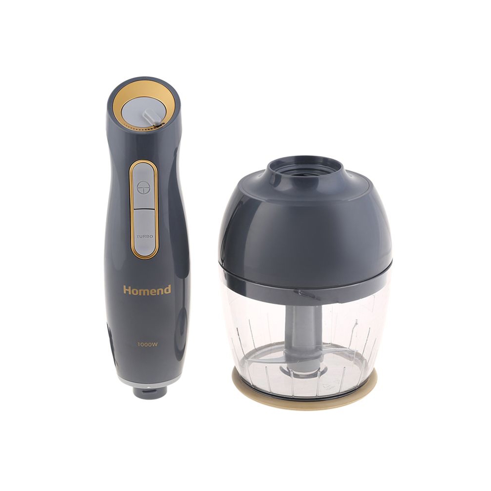 ხელის ბლენდერი Homend 1962H 1000W, 0.8L, Blender, Anthracite Gold