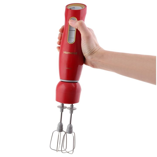 ხელის ბლენდერი Homend 1961H 1000W, 750ML, Blender, Red Gold