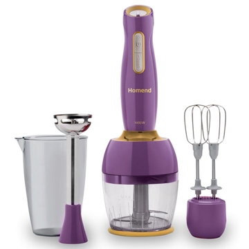 Homend 1963H 1000W, 800ML, Blender, Purple Gold