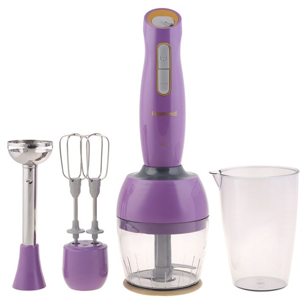 ხელის ბლენდერი Homend 1963H 1000W, 800ML, Blender, Purple Gold