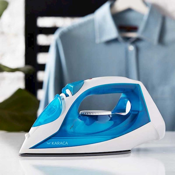 ორთქლის უთო Karaca Avionic Pro, 2400W, 300ML, Steam Iron, Blue