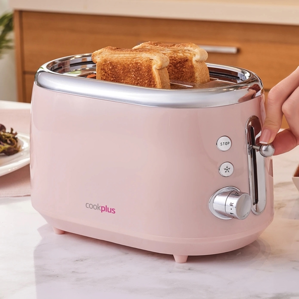 ტოსტერი Karaca Cookplus crusty, 700W, Pink