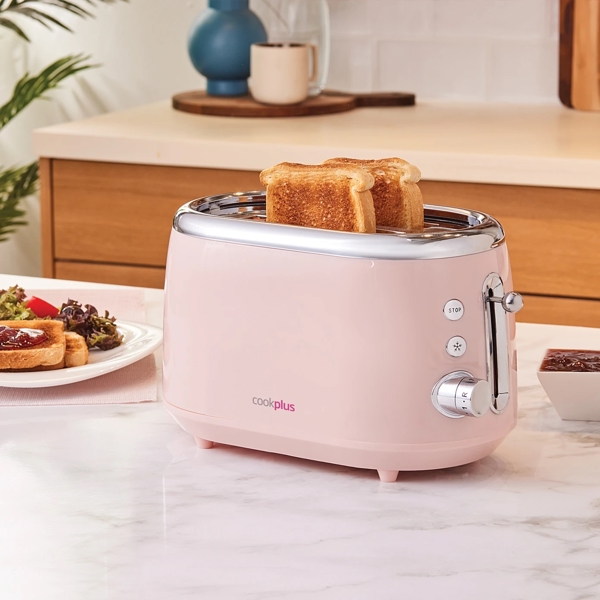 ტოსტერი Karaca Cookplus crusty, 700W, Pink