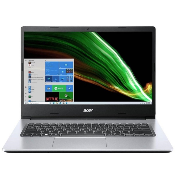 ნოუთბუქი Acer NX.A7VER.00F Aspire 1, 14", Celeron N4500, 8GB, 128GB SSD, Integrated, Silver