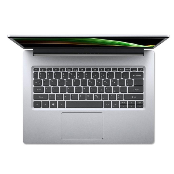 ნოუთბუქი Acer NX.A7VER.00F Aspire 1, 14", Celeron N4500, 8GB, 128GB SSD, Integrated, Silver