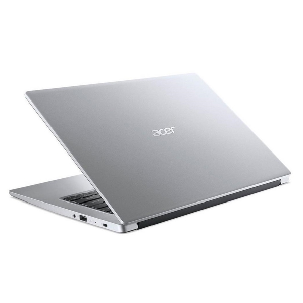 ნოუთბუქი Acer NX.A7VER.00F Aspire 1, 14", Celeron N4500, 8GB, 128GB SSD, Integrated, Silver