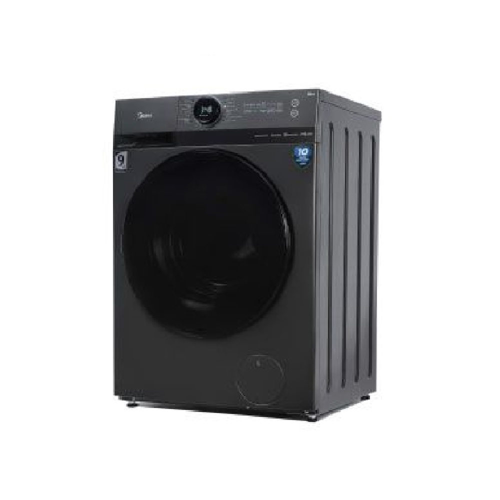 სარეცხი მანქანა Midea MF200W90WB/T, 9Kg, A+++, 1400Rpm, 79Db, Washing Machine, Inverter, Titanium Grey