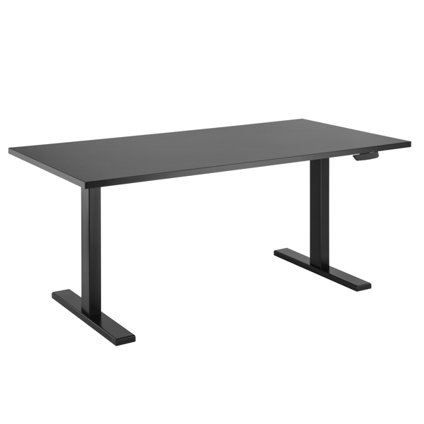 კომპიუტერის მაგიდა 2E CE150B-Motorized, Computer table, Black