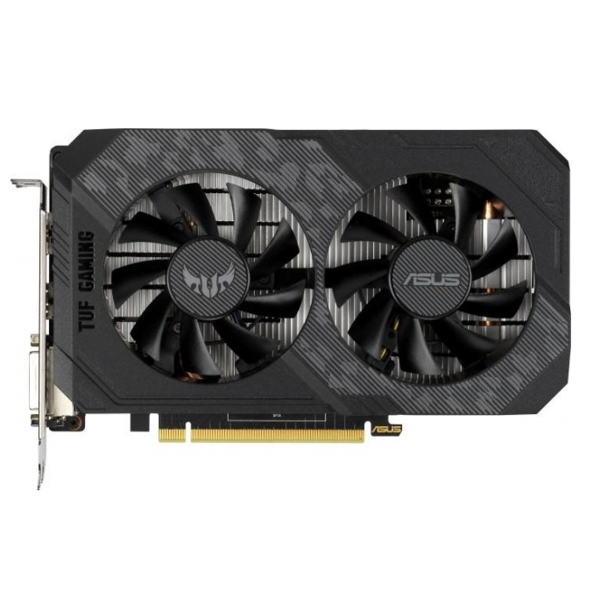 ვიდეო დაფა Asus Gaming GeForce GTX1650 TUF OC, 4GB, 128bit, HDMI, DP, DVI-D, Black