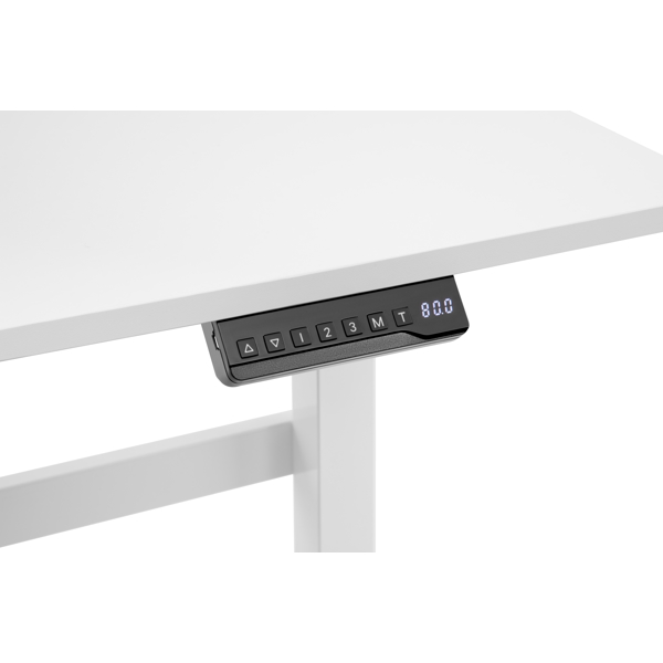 კომპიუტერის მაგიდა 2E CE118W-Motorized, Computer table, White