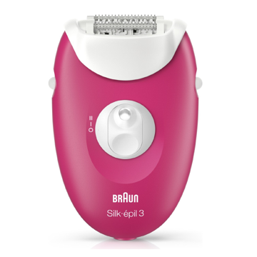 ეპილატორი Braun Legepil SE 3420 RBY, Wet and Dry Epilator, Pink