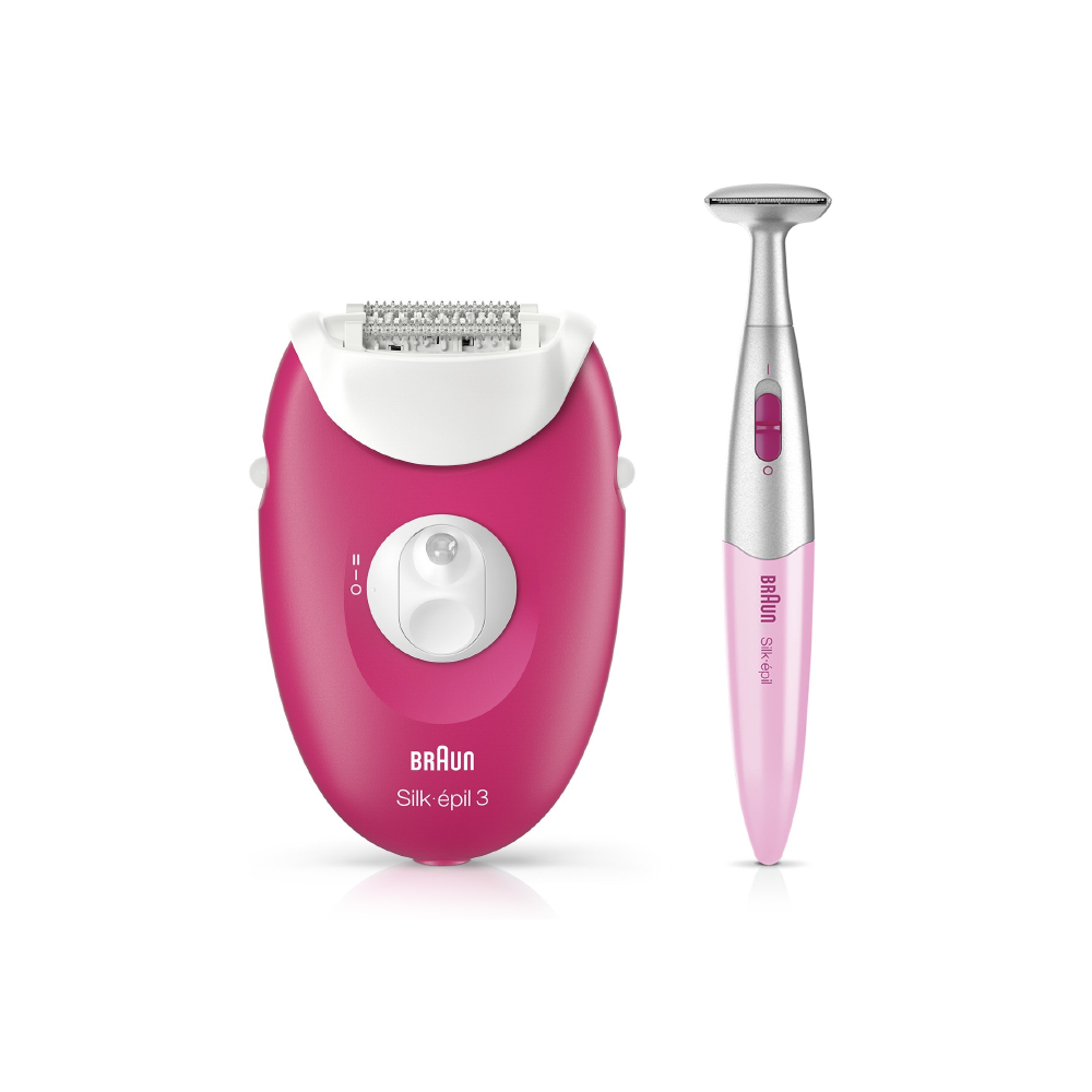 ეპილატორი Braun Legepil SE 3420 RBY, Wet and Dry Epilator, Pink