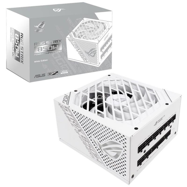 კვების ბლოკი Asus ROG Strix 850G, 850W, 80 Plus, Power Supply, White