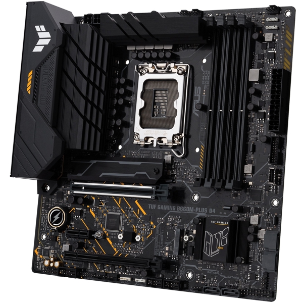 დედა დაფა Asus TUF B660M-PLUS D4, LGA 1700, DDR4, 128GB