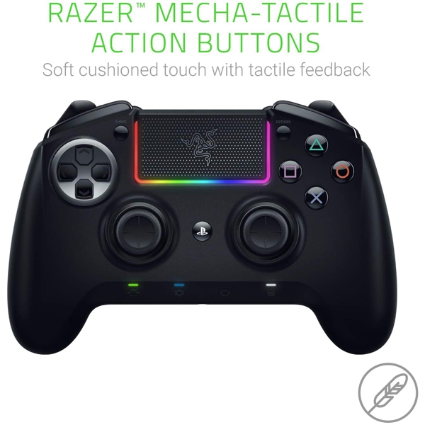 Razer RZ06-02600300-R3G1 Raiju Ultimate, Controller For PC/PS4, Wired, USB, Black