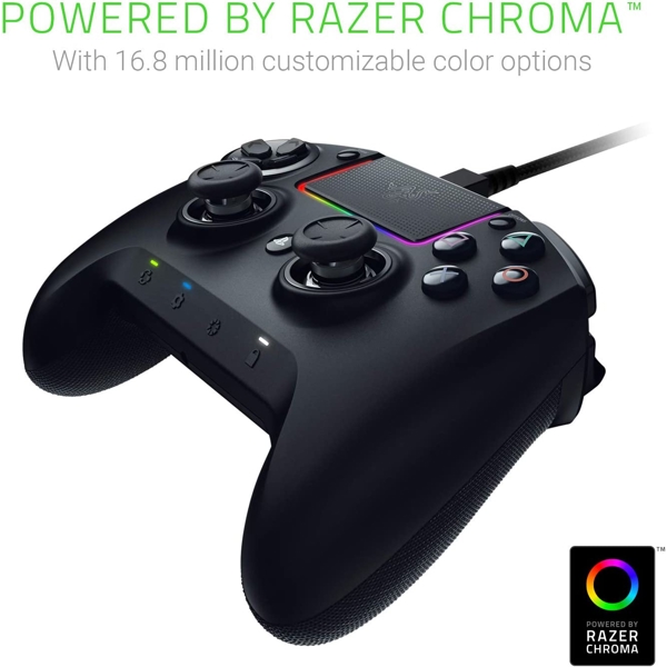 Razer RZ06-02600300-R3G1 Raiju Ultimate, Controller For PC/PS4, Wired, USB, Black