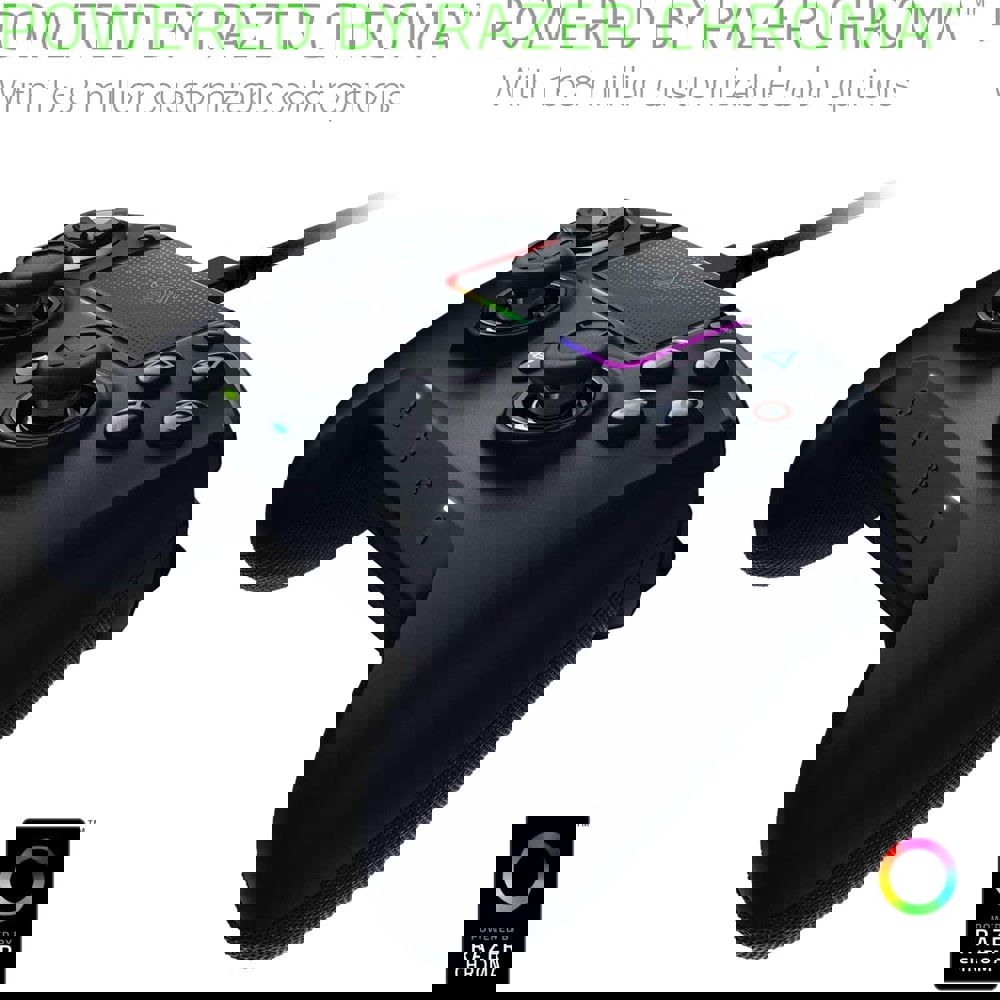 ჯოისტიკი Razer RZ06-02600300-R3G1 Raiju Ultimate, Controller For PC/PS4, Wired, USB, Black