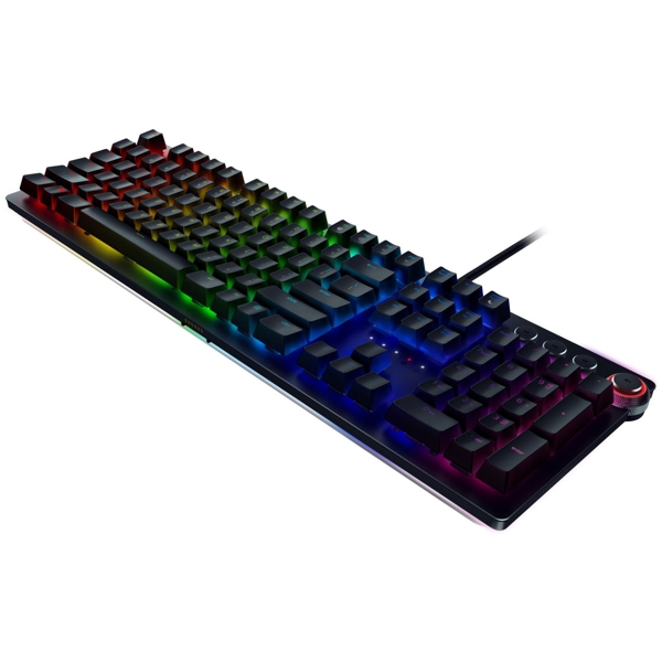 კლავაიტურა Razer RZ03-01871000-R3M1 Huntsman Elite, Wired, RGB, USB, Gaming Keyboard, Black