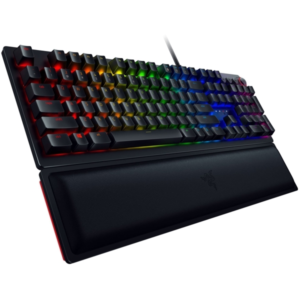 კლავაიტურა Razer RZ03-01871000-R3M1 Huntsman Elite, Wired, RGB, USB, Gaming Keyboard, Black