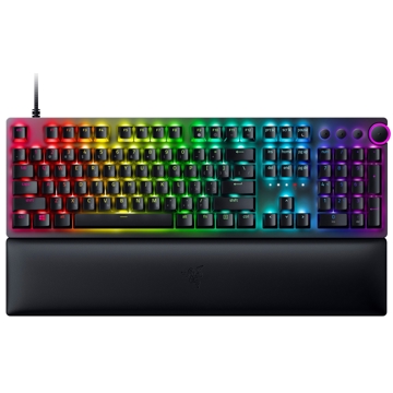 კლავიატურა Razer RZ03-03930700-R3R1 Huntsman V2, Wired, RGB, USB, Gaming Keyboard, Black