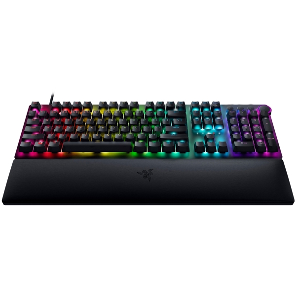 კლავიატურა Razer RZ03-03930700-R3R1 Huntsman V2, Wired, RGB, USB, Gaming Keyboard, Black