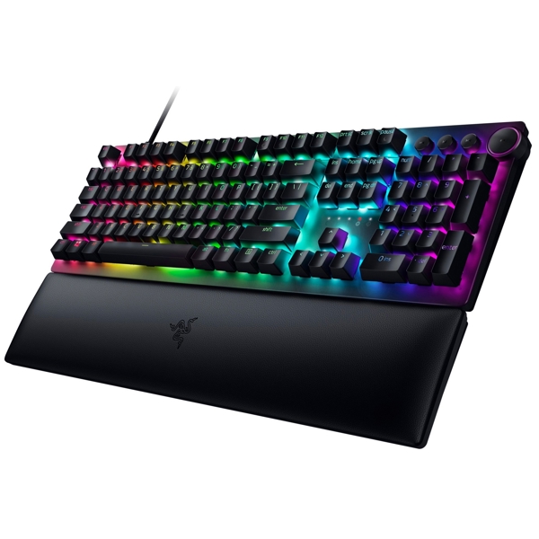 კლავიატურა Razer RZ03-03930700-R3R1 Huntsman V2, Wired, RGB, USB, Gaming Keyboard, Black