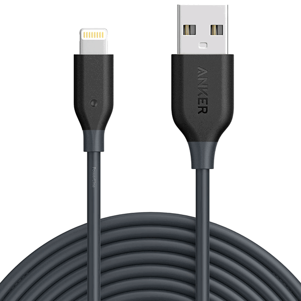 Anker PowerLine A8113011 USB 2.0 to Lightning Cable, 1m, Black