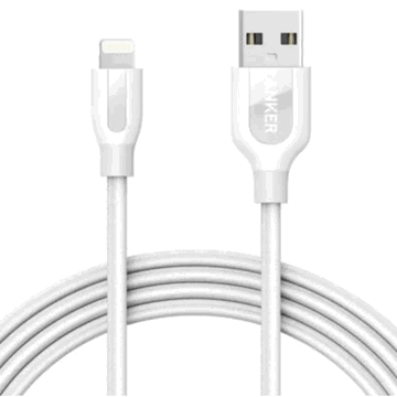 Anker PowerLine A8123021 USB 2.0 to Lightning Cable, 3m, White