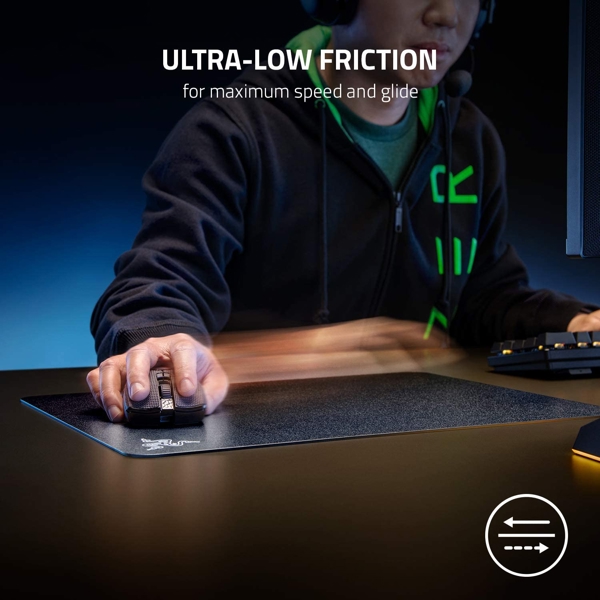 მაუსის პადი Razer RZ02-03820100-R3M1 Acari Ultra-low Friction Mouse Pad, L, Classic Black