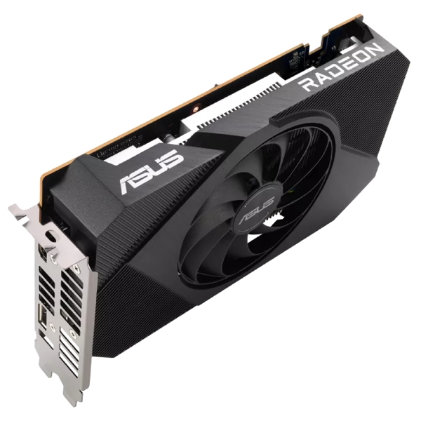 ვიდეო დაფა Asus 90YV0H91-M0NA00, Radeon RX 6400, 4GB, 64bit, HDMI, DP, Black