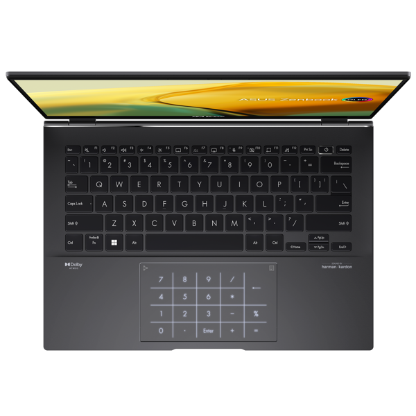 ნოუთბუქი Asus UM3402YA-KM091 Zenbook 14, 14", Ryzen 5, 16GB, 512GB SSD, Radeon, Integrated, Black