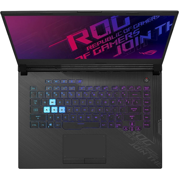 ნოუთბუქი Asus G513RM-HQ168 Rog Strix G15, 15.6", Ryzen 7, 16GB, 1TB SSD,  RTX 3060 6GB, Gray