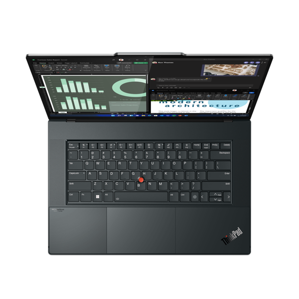 ნოუთბუქი Lenovo 21D4001HRT ThinkPad Z16 G1, 16", Ryzen 7Pro 6850H, 32GB, 2TB SSD,  Integrated, W11, Arctic Grey 