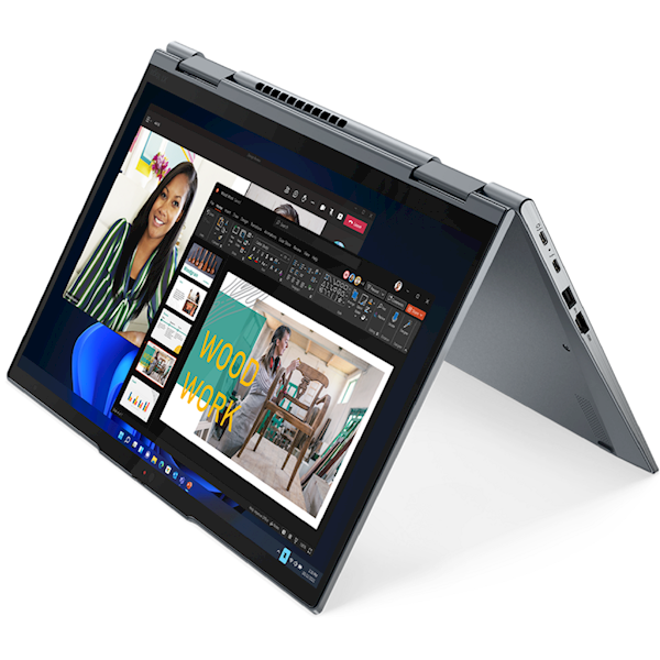 ნოუთბუქი Lenovo 21CD0043RT Thinkpad X1 Yoga G7, 14", i7-1255U,16GB, 1TB SSD, Integrated, W11, Grey