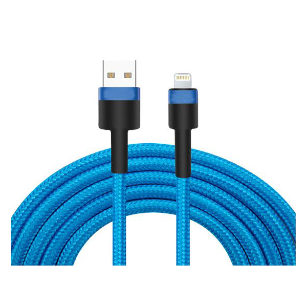 USB კაბელი Tene IOS Cable USB To Lightning 1M, Blue