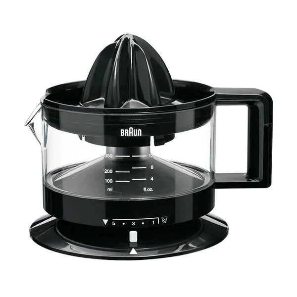 Braun CJ3000BK, 20W, 350ml, Juicer, Black