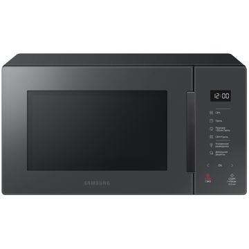 მიკროტალღური ღუმელი Samsung MG23T5018AC/BW, 2300W, 23L, Microwave Oven, Gray